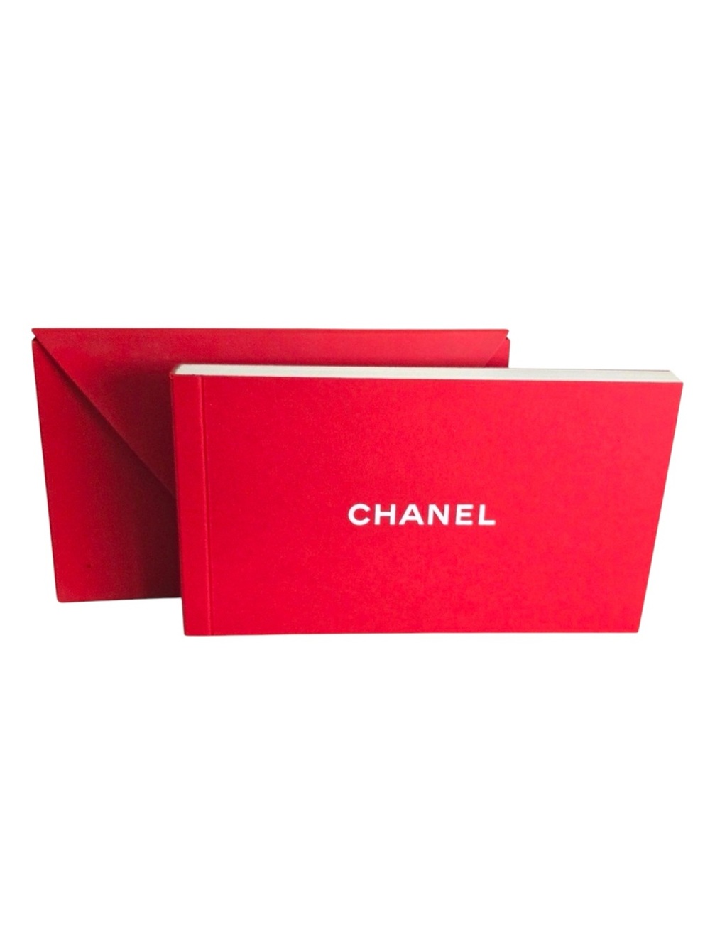 Chanel Red Flip Book / Notebook Year of the Rooster